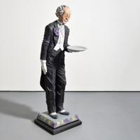 Large Jack Dowd Le Sommelier Sculpture, 68H - Sold for $2,176 on 12-03-2022 (Lot 524).jpg